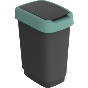 TWIST odpadkový koš 10L - krémově zelený