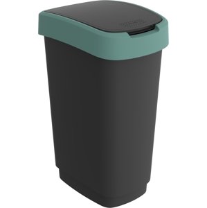 TWIST odpadkový koš 50L - krémově zelená