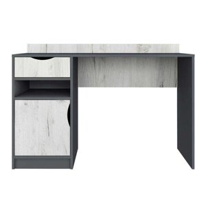 Psací stůl DISNEY dub kraft bílý/šedý grafit