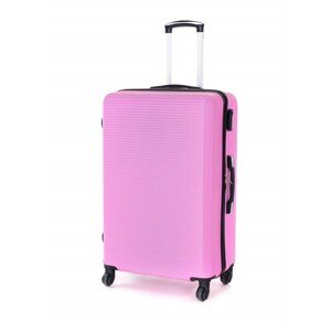 Kufr na kolečkách ABS03, velký, růžový