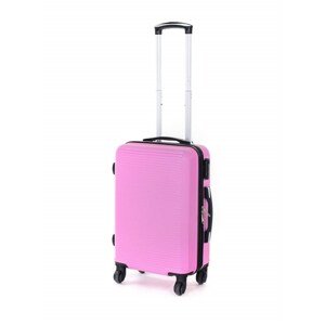 Kufr na kolečkách ABS03, malý, růžový
