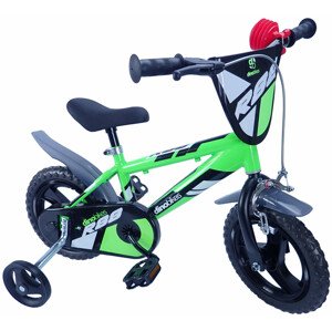 Dětské jízdní kolo Dino Bikes 412UL zelené 12" chlapecké