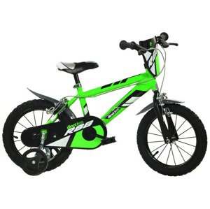 Dětské jízdní kolo Dino Bikes 414UL zelené 14" chlapecké