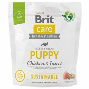 Krmivo Brit Care Dog Sustainable Puppy Chicken & Insect 1kg