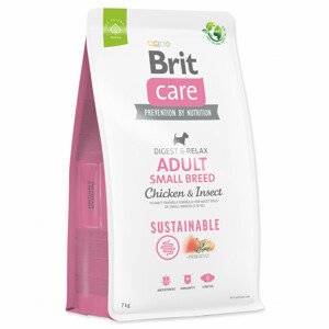 Krmivo Brit Care Dog Sustainable Adult Small Breed Chicken & Insect 7kg