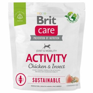 Krmivo Brit Care Dog Sustainable Activity Chicken & Insect 1kg