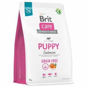Krmivo Brit Care Dog Grain-free Puppy Salmon 3kg