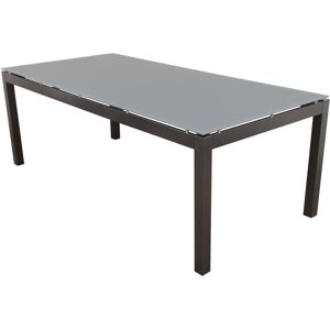 SALERNO - hliníkový zahradní stůl 150 x 90 x 76 cm