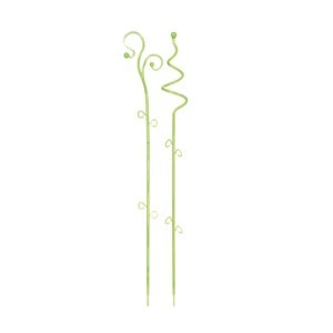 Podpěra na orchidej DECOR I zelená transparentní 58,5 cm