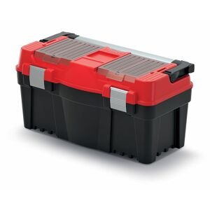 Plastový kufr na nářadí APTOP PLUS červený 550x267x277
