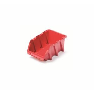 Plastový úložný box BINEER LONG 160x98x70 červený, sada 24 ks