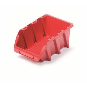 Plastový úložný box BINEER LONG 249x158x114 červený