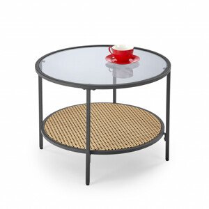Konferenční stolek Dakota, kouřový / přírodní