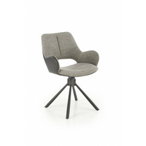 Židle K494, šedá / černá
