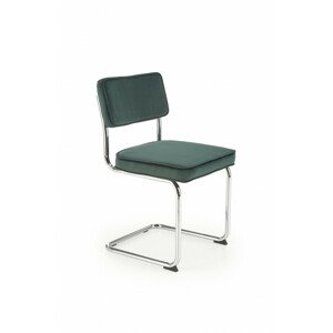 Kovová židle K510, zelená