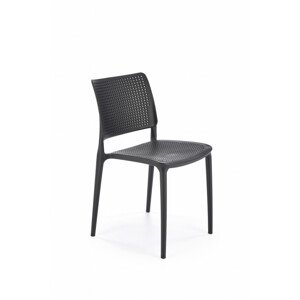 Plastová židle K514, černá