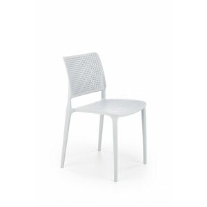 Plastová židle K514, světle modrá