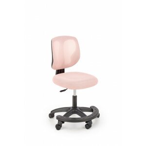 Kancelářská židle NANI, růžová / černé nohy
