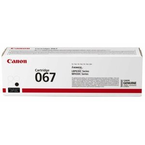 Toner Canon 067 BK černý pro tiskárny Canon i-SENSYS (1350 str./5%)