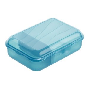 Svačinový box FUN 0,9L - modrá