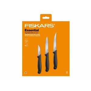 Set nožů FISKARS ESSENTIAL na zeleninu 3ks 1065584