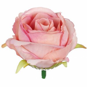 Růže, barva fialová. Květina umělá vazbová. Cena za balení 12 kusů. KN7000 LILA, sada 6 ks