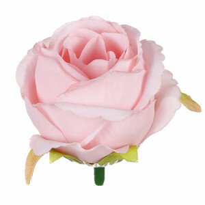Růže, barva růžová. Květina umělá vazbová. Cena za balení 12 kusů. KN7000 PINK, sada 6 ks