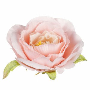 Růže, barva staro-růžová. Květina umělá vazbová. Cena za balení 12 kusů. KN7002 OLD PINK, sada 6 ks