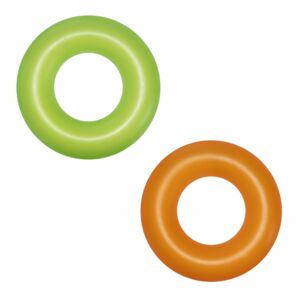 36024 Nafukovací kruh FROSTED NEON 76 cm oranžová (Varianta 2: zelená)