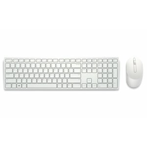 Set klávesnice + myš Dell KM5221W bezdrátová, CZ, bílá