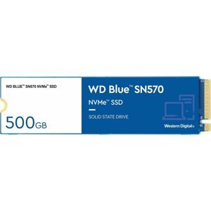 SSD disk Western Digital Blue SN570 500GB, M.2 2280, PCIe 3.0 x4, NVMe