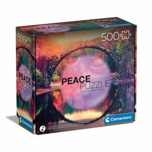 Puzzle Clementoni 500 dílků Peace - Mindful Wind