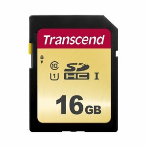 Paměťová karta Transcend 16GB SDHC Class 10 UHS-I U1 MLC (R 95MB/s | W 20MB/s)