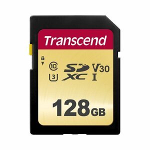 Paměťová karta Transcend 128GB SDXC Class 10 UHS-I U3 V30 (R 95MB/s | W 65MB/s)