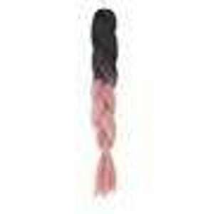 Ombré copánky ze syntetických vlasů / růžové W10343