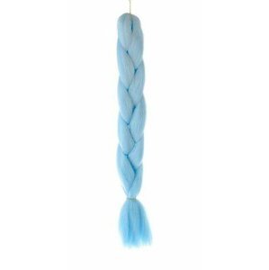 Copánky ze syntetických vlasů - modré