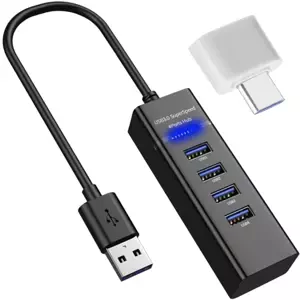 USB Hub – 4 porty USB 3.0 Izoxis 19157