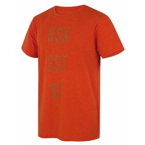 Pánské funkční triko Tingl M orange (Velikost: M)