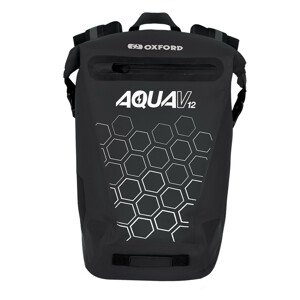 Vodotěsný batoh Oxford Aqua V12 Backpack 12l (Barva: černá)