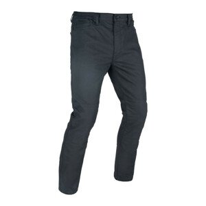 Pánské moto kalhoty Oxford Original Approved Jeans CE volný střih černá (Velikost: 30/36)