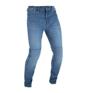 Pánské moto kalhoty Oxford Original Approved Jeans CE Slim Fit sepraná světle modrá (Velikost: 30/30)
