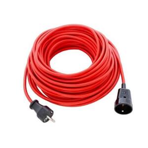 Kabel prodlužovací BASIC PPS, 25m / 230V, červený