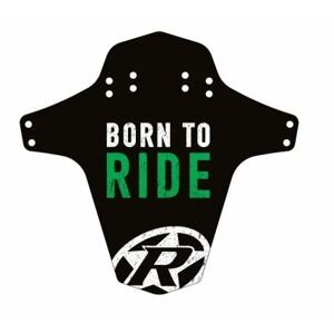 Blatník přední Reverse MudGuard Born to ride Black / Neon Green