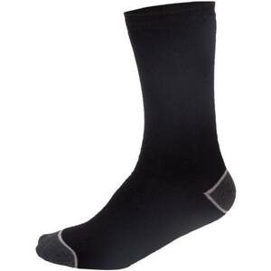 Ponožky střední, 3 páry, vel. 39-42, černo-šedé