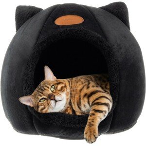 Plyšový pelíšek pro kočky - Purlov 21947 box