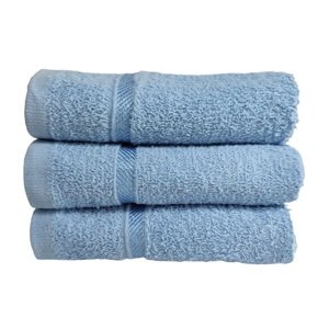 Dětský ručník 30x30 cm světle modrý