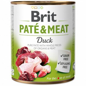 Konzerva Brit Paté & Meat kachna 800g