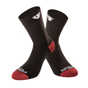 Ponožky Undershield Black-Red černá/červená (Velikost: 35/38)