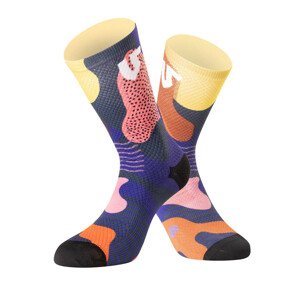 Ponožky Undershield Funky Camo fialová/růžová/žlutá (Velikost: 37/41)