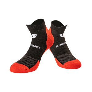 Ponožky Undershield Comfy Short červená/černá (Velikost: 35/38)